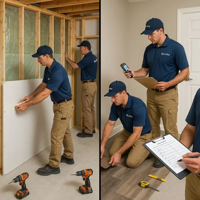 Repairs and Reconstruction process in Davisboro, GA