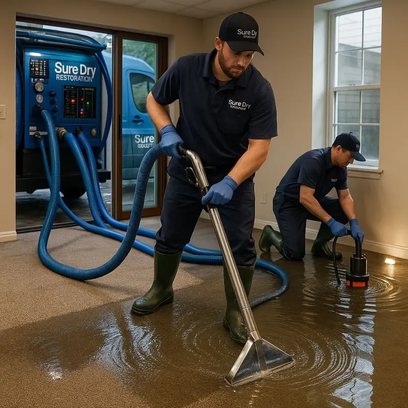 Water Extraction and Removal process in Davisboro, GA
